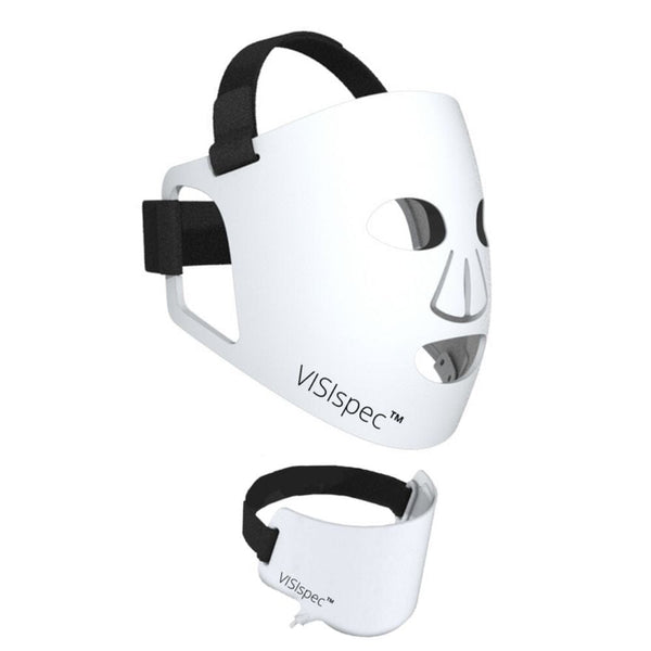 Solaris Labs NY VISIspec LED Light Therapy Silicone Face and Neck Mask SET (4 Colors)