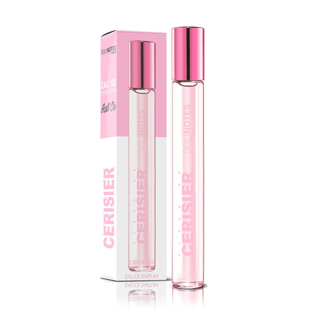 Solinotes Paris Roll-on Eau de Parfum Cherry Blossom Solinotes 0.33 fl. oz (10 ml.) Shop at Exclusive Beauty Club