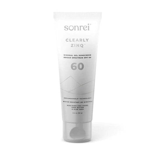 Sonrei Clearly Zinq SPF 60 Mineral Sunscreen Gel Sunscreen Sonrei 3.4 oz. Shop at Exclusive Beauty