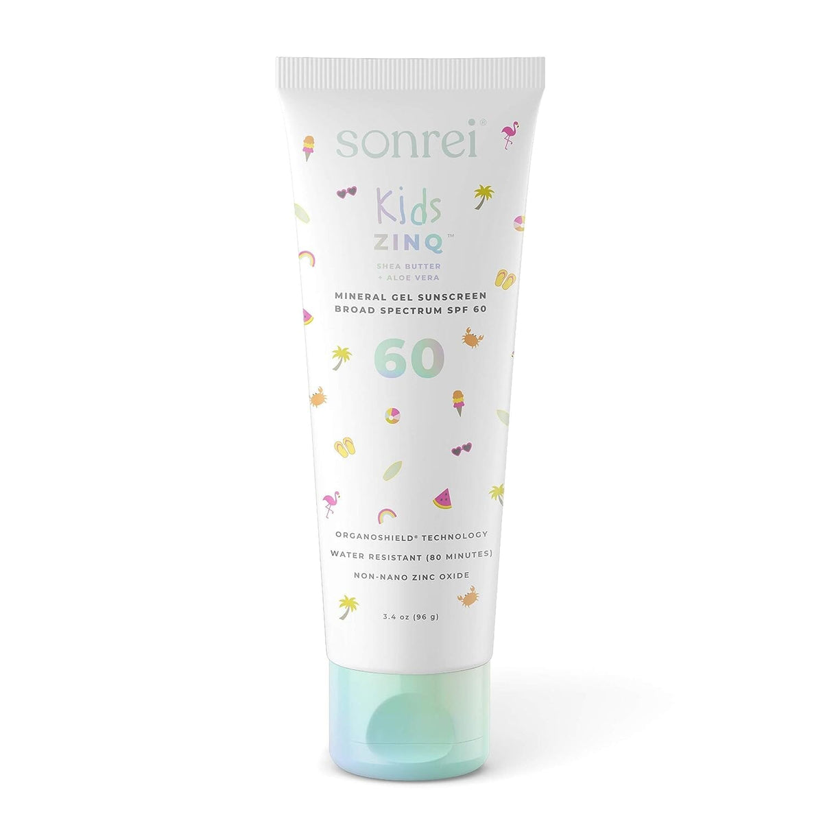 Sonrei Kids Zinq Mineral Gel Sunscreen SPF 60 Sunscreen Sonrei Shop at Exclusive Beauty