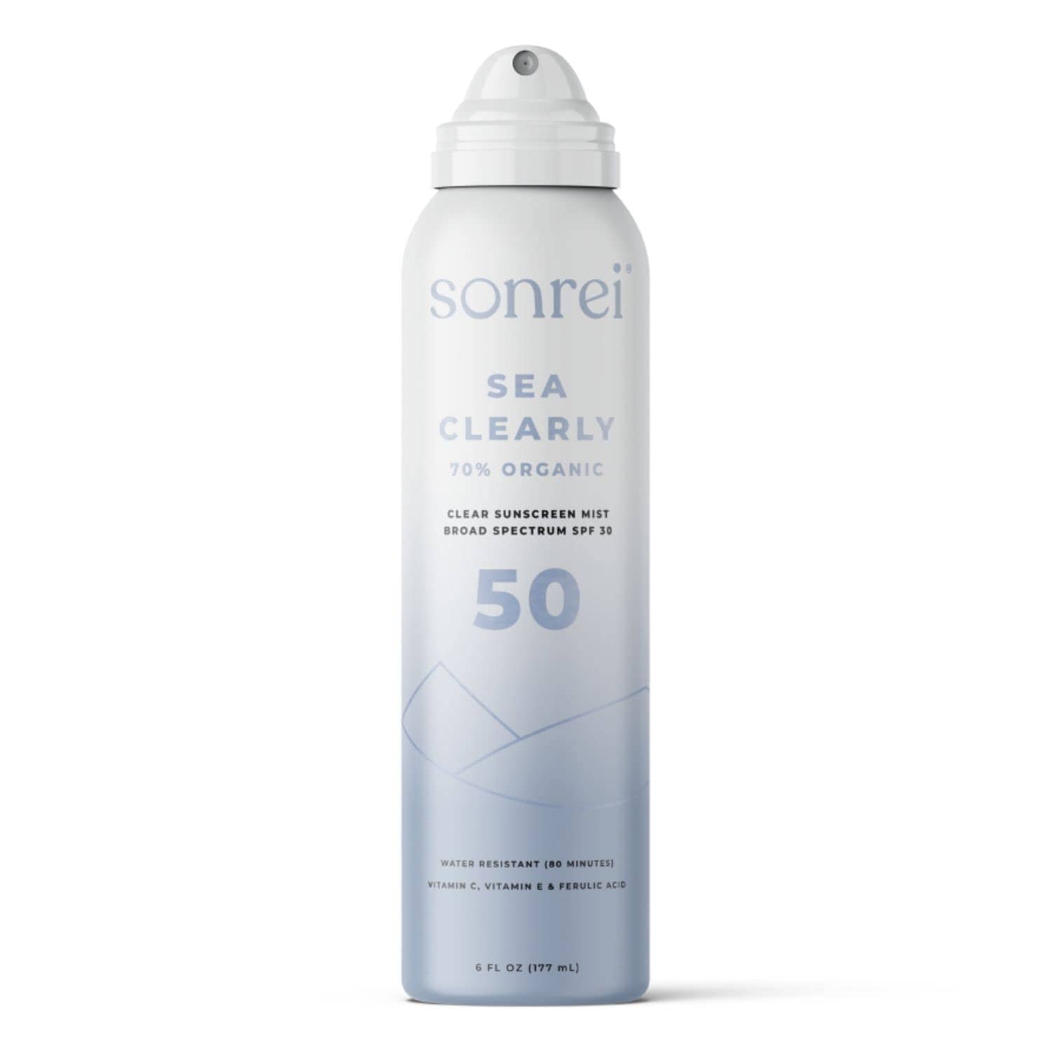 Sonrei Sea Clearly Organic SPF 50 Clear Sunscreen Mist Sunscreen Sonrei 6 fl. oz. Shop at Exclusive Beauty Club