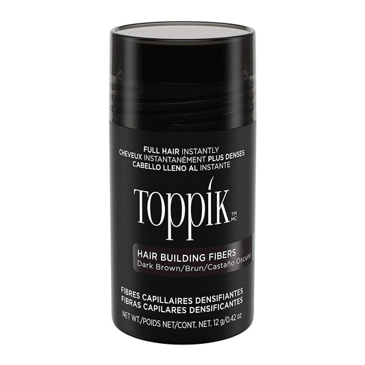 Toppik Hair Building Fibers - DARK BROWN Hair Styling Products Toppik 0.42 oz Shop at Exclusive Beauty