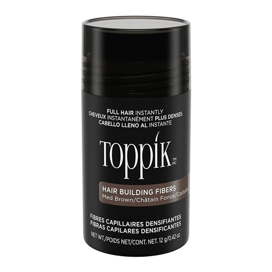 Toppik Hair Building Fibers - MEDIUM BROWN Toppik 0.42 oz Shop at Exclusive Beauty