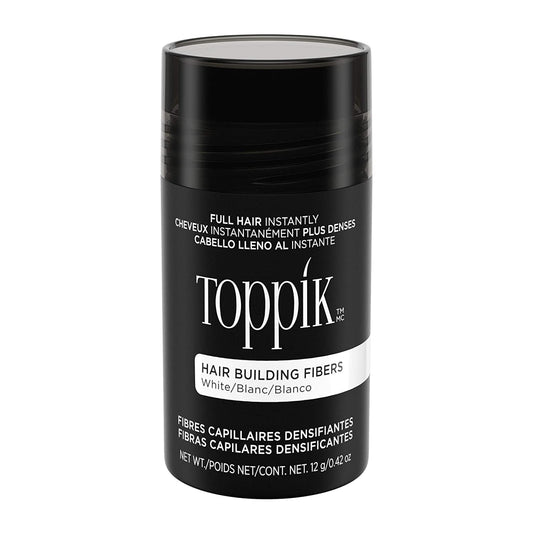 Toppik Hair Building Fibers - WHITE Toppik 0.42 oz Shop at Exclusive Beauty
