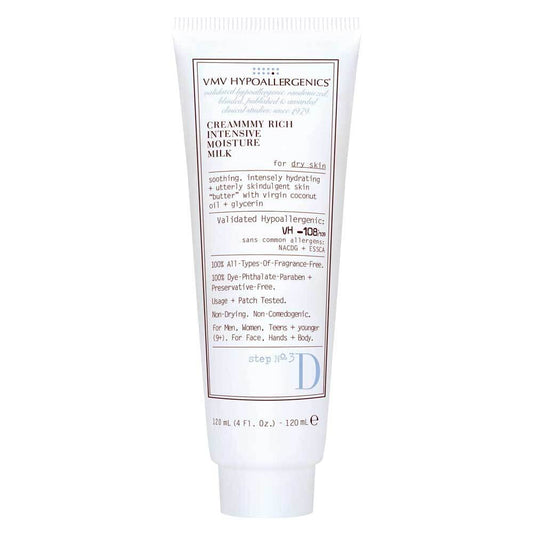 VMV HYPOALLERGENICS Creammmy-Rich Intense Moisture Milk for Dry Skin VMV HYPOALLERGENICS 4.0 fl. oz. Shop at Exclusive Beauty