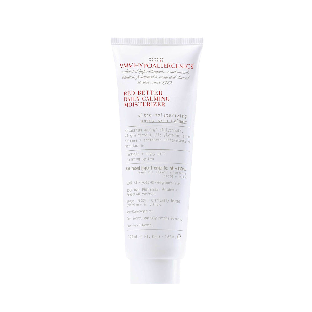 VMV HYPOALLERGENICS Red Better Daily Calming Moisturizer VMV HYPOALLERGENICS 4.0 fl. oz. Shop at Exclusive Beauty Club