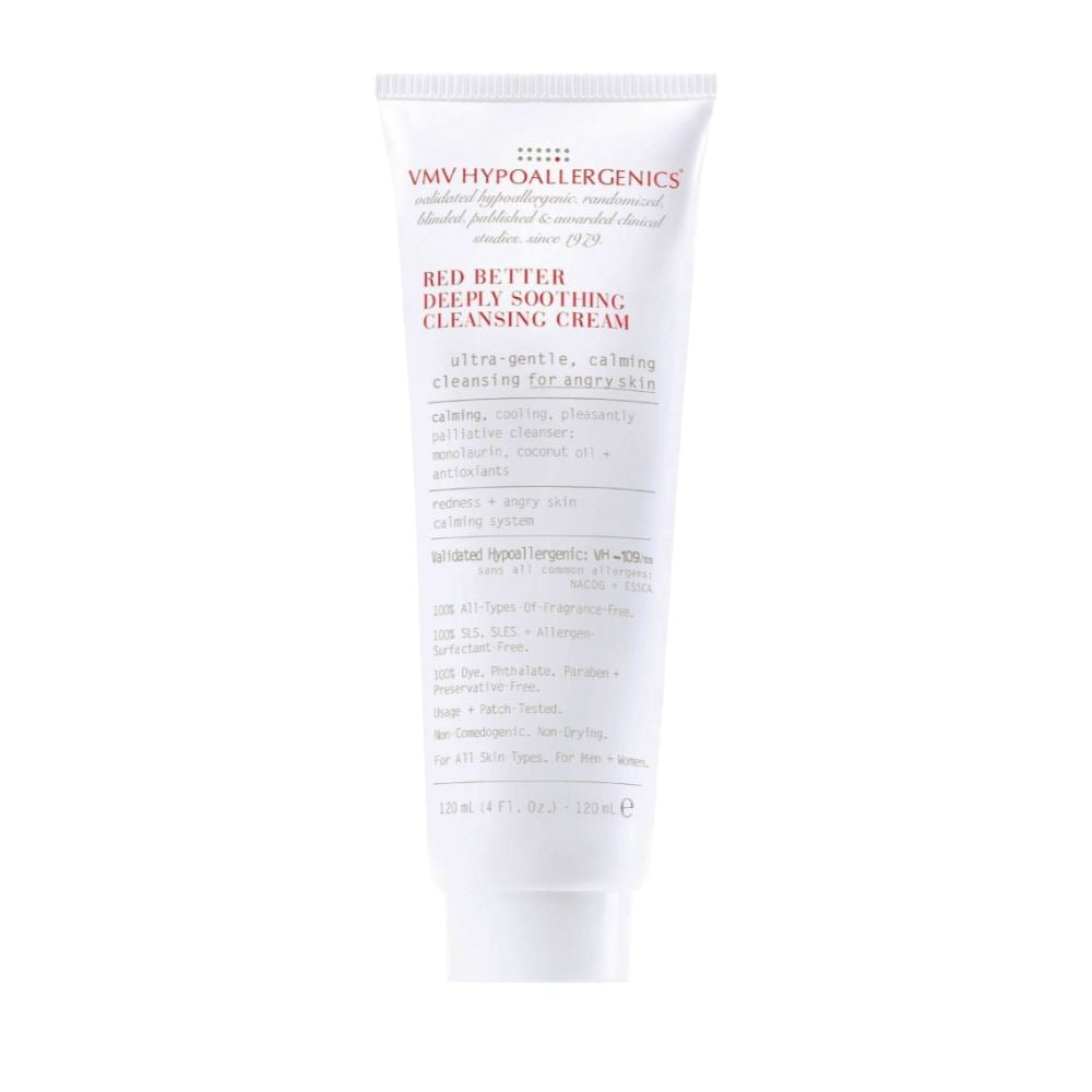 VMV HYPOALLERGENICS Red Better Deeply Soothing Cleansing Cream VMV HYPOALLERGENICS 4.0 fl. oz. Shop at Exclusive Beauty Club