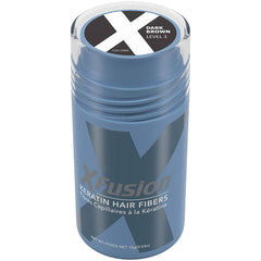XFusion Keratin Hair Fibers XFusion by Toppik Dark Brown 0.53 oz Shop at Exclusive Beauty