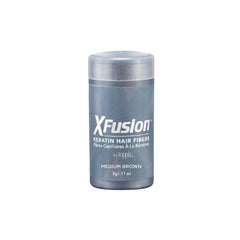 XFusion Keratin Hair Fibers XFusion by Toppik Medium Brown 0.11 oz (Travel Size) Shop at Exclusive Beauty