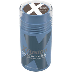 XFusion Keratin Hair Fibers XFusion by Toppik Medium Brown 0.53 oz Shop at Exclusive Beauty
